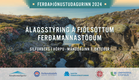 Ferðaþjónustudagurinn 2024 verður haldinn í Hörpu mánudaginn 7. október